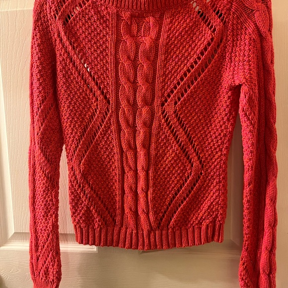 American Eagle Ladies pink knit sweater - Picture 6 of 8